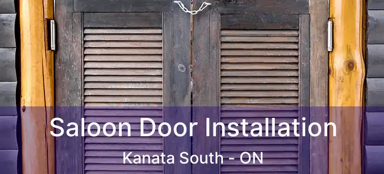  Saloon Door Installation Kanata South - ON
