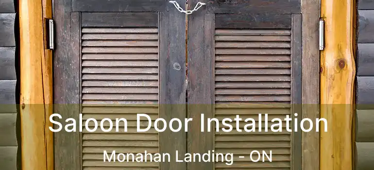  Saloon Door Installation Monahan Landing - ON