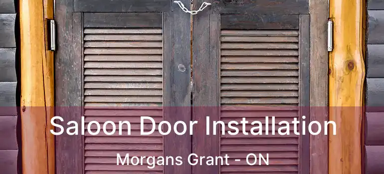 Saloon Door Installation Morgans Grant - ON