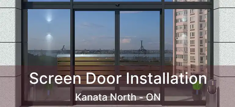  Screen Door Installation Kanata North - ON