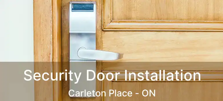  Security Door Installation Carleton Place - ON