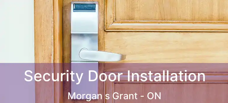  Security Door Installation Morgan s Grant - ON