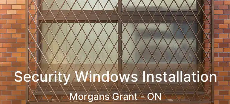  Security Windows Installation Morgans Grant - ON