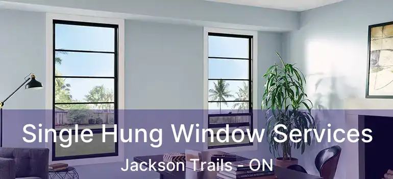 Single Hung Window Services Jackson Trails - ON