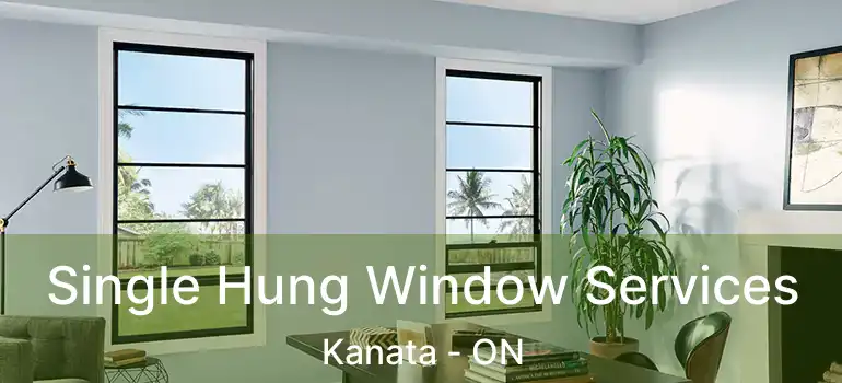  Single Hung Window Services Kanata - ON