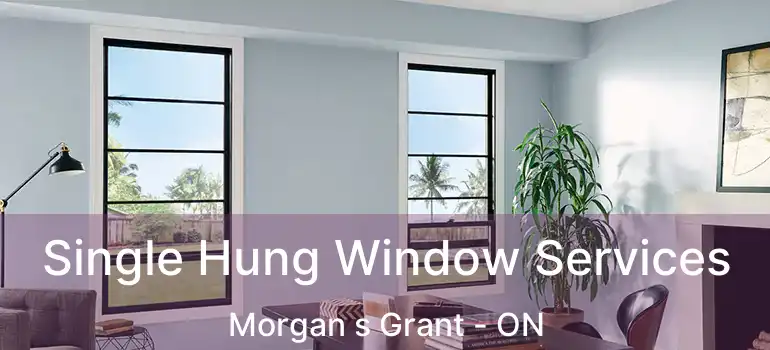 Single Hung Window Services Morgan s Grant - ON