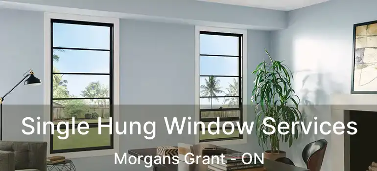  Single Hung Window Services Morgans Grant - ON