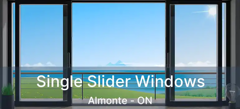  Single Slider Windows Almonte - ON