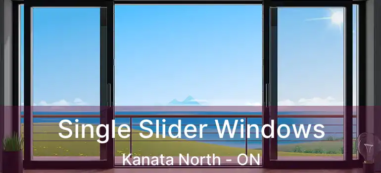  Single Slider Windows Kanata North - ON