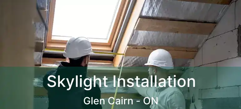  Skylight Installation Glen Cairn - ON