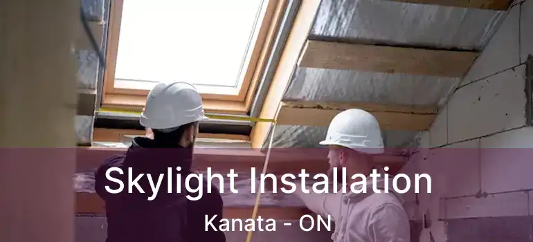  Skylight Installation Kanata - ON