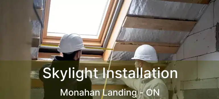 Skylight Installation Monahan Landing - ON