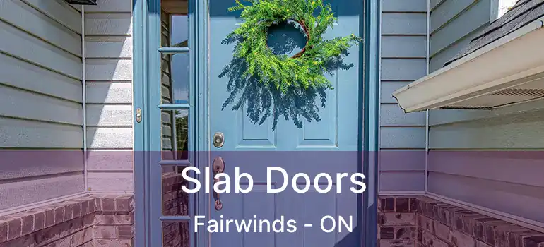  Slab Doors Fairwinds - ON
