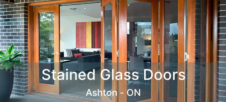  Stained Glass Doors Ashton - ON