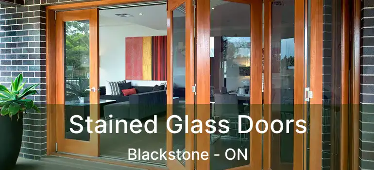  Stained Glass Doors Blackstone - ON