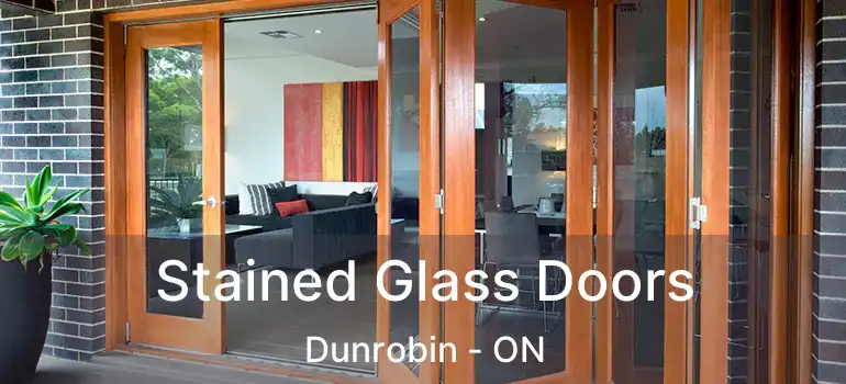 Stained Glass Doors Dunrobin - ON