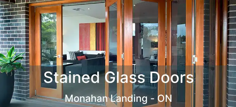  Stained Glass Doors Monahan Landing - ON