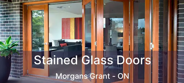  Stained Glass Doors Morgans Grant - ON