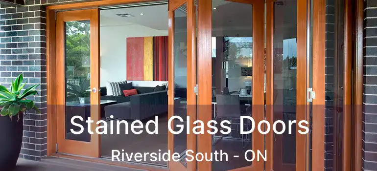  Stained Glass Doors Riverside South - ON