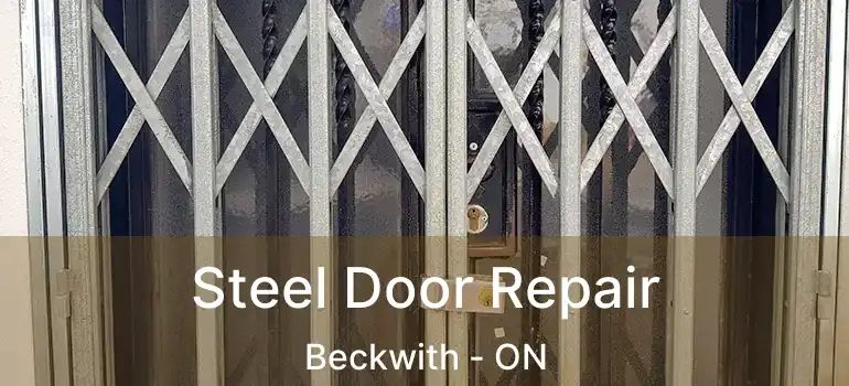  Steel Door Repair Beckwith - ON