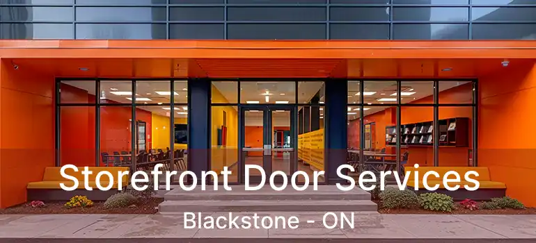  Storefront Door Services Blackstone - ON