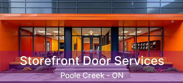  Storefront Door Services Poole Creek - ON