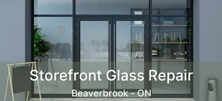  Storefront Glass Repair Beaverbrook - ON