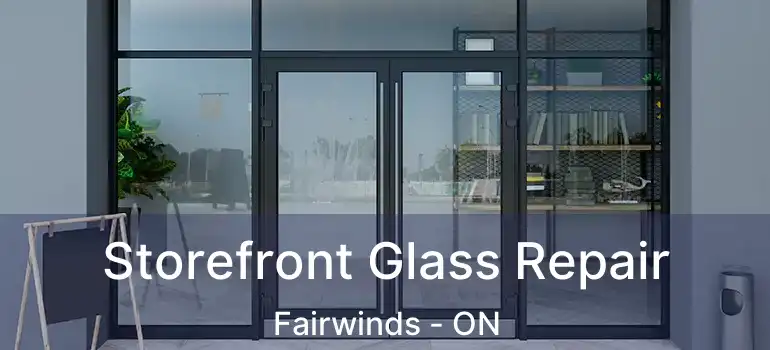  Storefront Glass Repair Fairwinds - ON