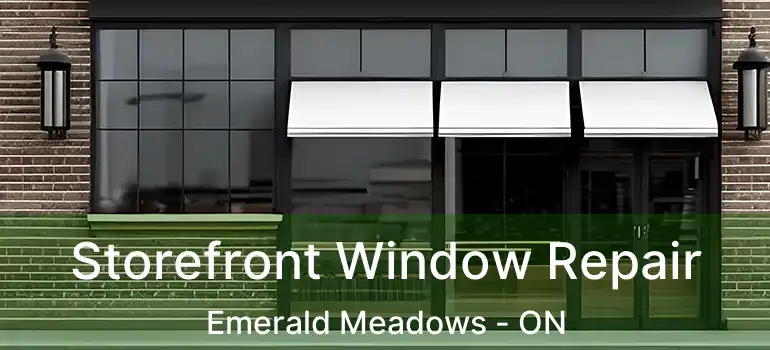  Storefront Window Repair Emerald Meadows - ON