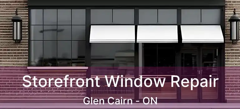  Storefront Window Repair Glen Cairn - ON