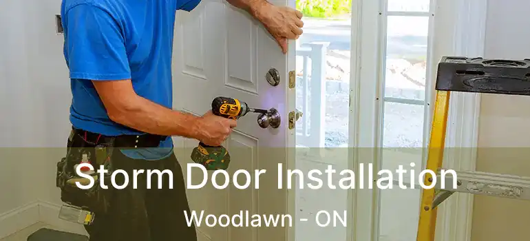  Storm Door Installation Woodlawn - ON