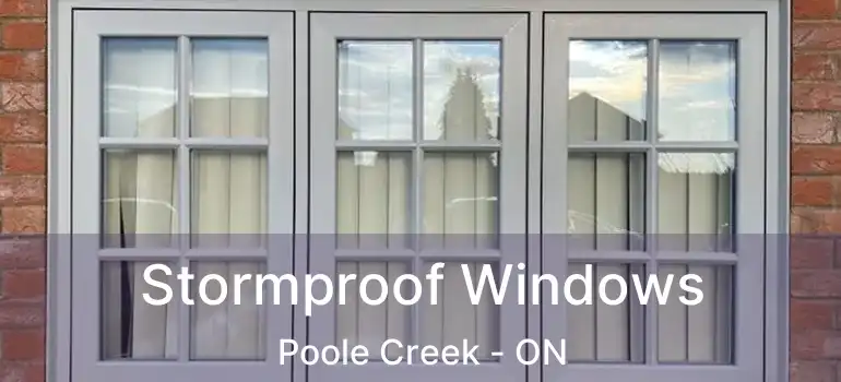  Stormproof Windows Poole Creek - ON