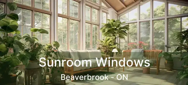  Sunroom Windows Beaverbrook - ON