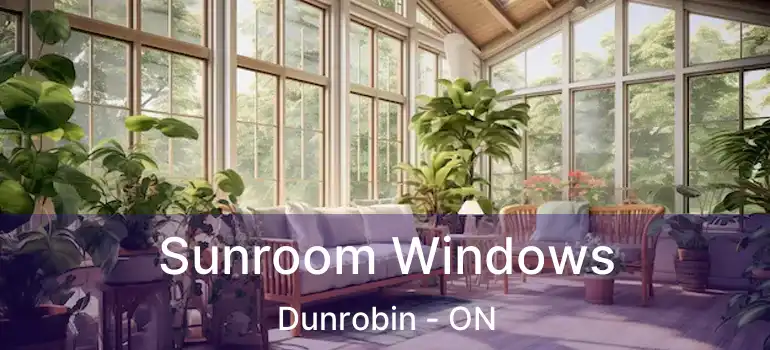  Sunroom Windows Dunrobin - ON