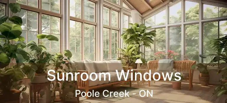 Sunroom Windows Poole Creek - ON