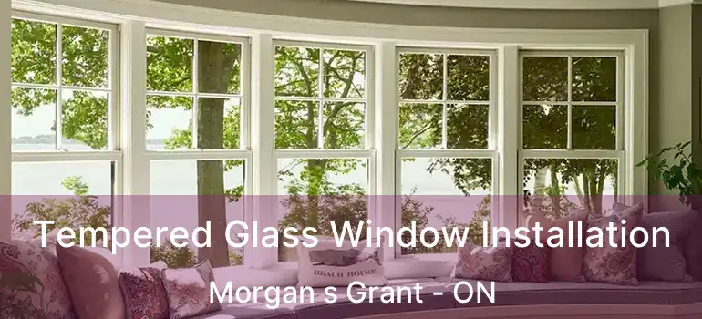  Tempered Glass Window Installation Morgan s Grant - ON