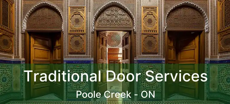  Traditional Door Services Poole Creek - ON
