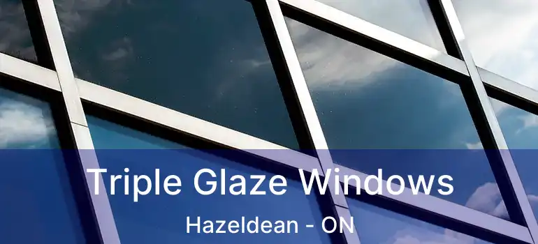  Triple Glaze Windows Hazeldean - ON