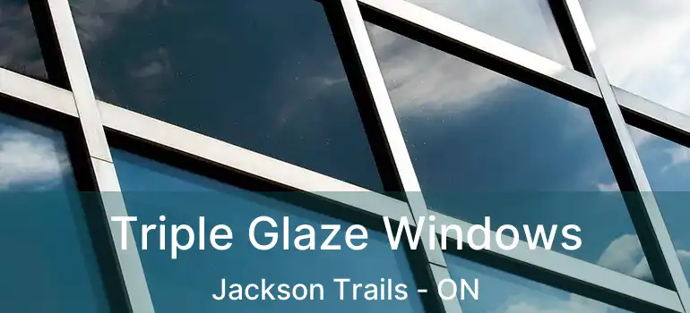  Triple Glaze Windows Jackson Trails - ON