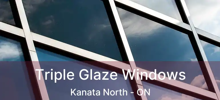  Triple Glaze Windows Kanata North - ON
