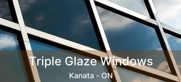  Triple Glaze Windows Kanata - ON