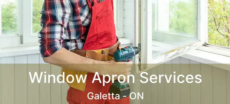  Window Apron Services Galetta - ON