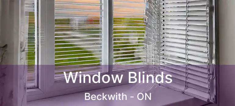  Window Blinds Beckwith - ON