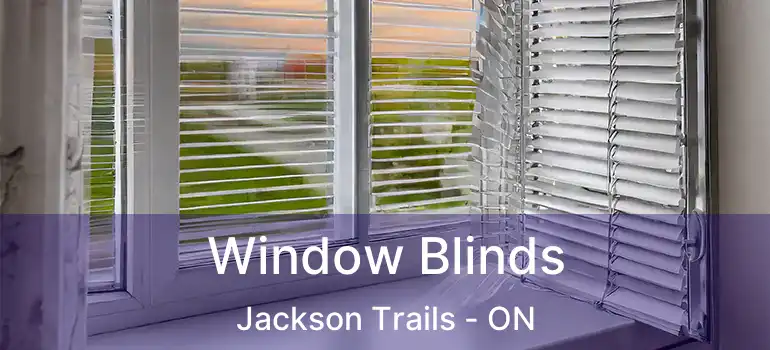 Window Blinds Jackson Trails - ON
