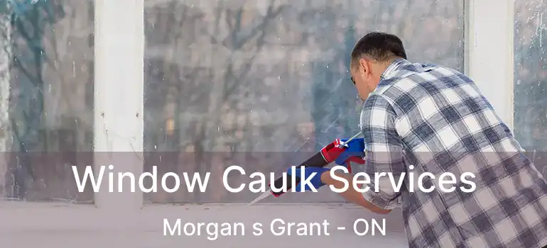  Window Caulk Services Morgan s Grant - ON
