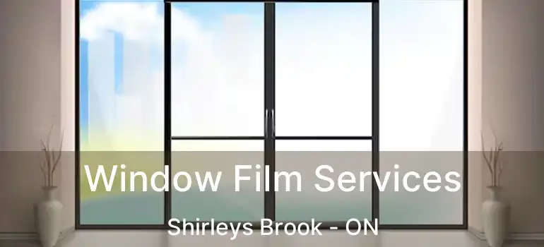  Window Film Services Shirleys Brook - ON