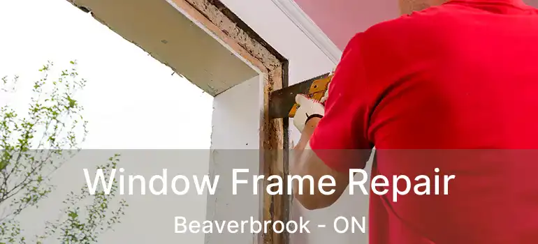  Window Frame Repair Beaverbrook - ON