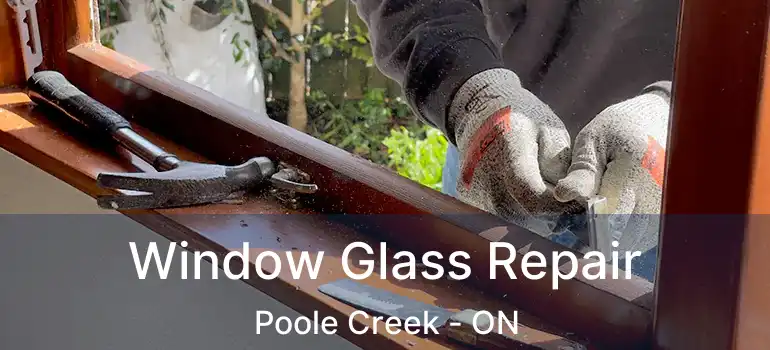  Window Glass Repair Poole Creek - ON