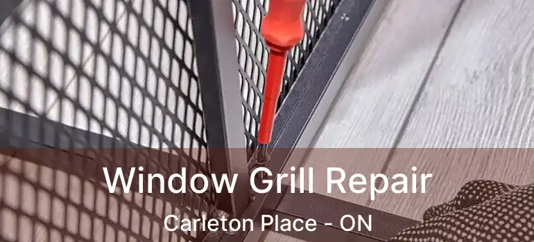  Window Grill Repair Carleton Place - ON