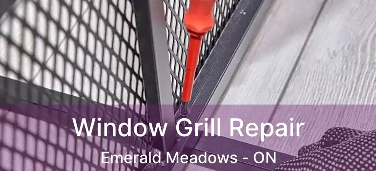  Window Grill Repair Emerald Meadows - ON